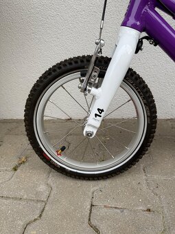 Dětské lehké kolo 14" WOOM 2 - Purple fialová REZERVACE - 3
