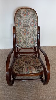 Staré houpací křeslo Thonet - 3