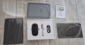 nový tablet s klávesnicí, myší, pouzdrem a fólí na LCD - 3