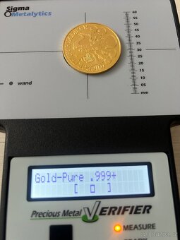 Zlato / zlatá investiční mince 1 oz wiener philharmoniker - 3