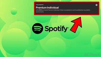 Spotify / YouTube / Netflix / Disney+ / Xbox (roční premium) - 3