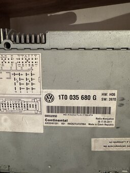 Originální navigace Volkswagen 1T0035680G - 3