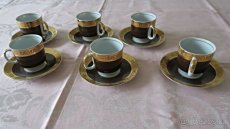 Kávový servis zlacený - 3