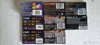 10x CHROM 1x NORMÁL-MC KAZETY AUDIOKAZETY SONY TDK BASF FUJI - 3