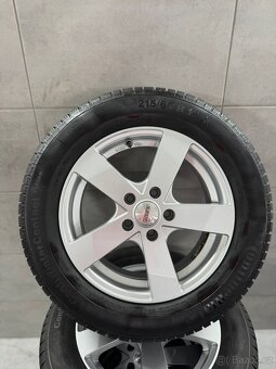 Alu kola 5x112 R16 zimní 215/60 R16 - 3