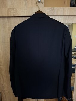 Oblek tmavě modrý - Sako 50 + kalhoty 46 - 3