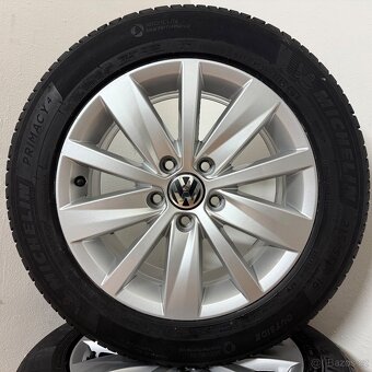 VW SHARAN II 5x112 R16 ET45+LETNÍ 205/60R16 5/4mm - 3