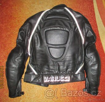 Dvoudílná kožená moto kombinéza VANUCCI - 3