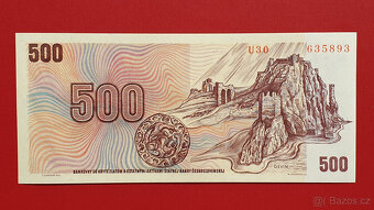 500 korun 1973 Československo UNC - 3