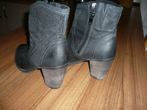 TAMARIS kožené kozačky vel.38 - 3