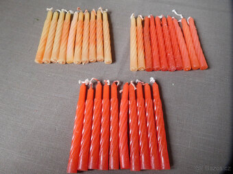 STARÉ VÁNOČNÍ SVÍČKY - 3 - 3