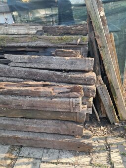 Pražce  dřevěné - 3