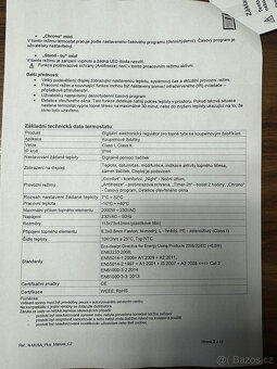 Topná tyč do žebříku MUSA PLUS bílá - 3