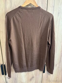 Gant merino svetr hnedý - 3