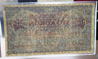 100 korun 1919 Ivančice - 3