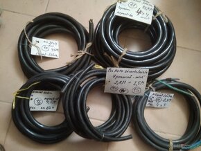 Elektrikářské kabely, šňůry - 3
