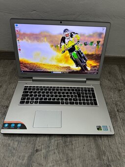 Velký herní NT Lenovo 17.3” – TOP STAV- i7/SSD+HDD/GTX - 3