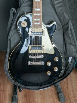 Elektrická kytara Epiphone Les Paul Classic Ebony - 3