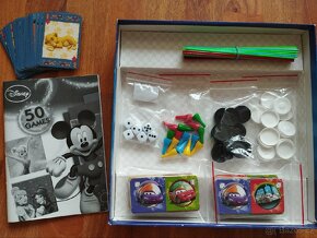 Disney sada 50ti her, pexeso, kniha, medvídek - 3