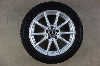 Mercedes C W206 alu 5x112 225/50/17 zimní, čidla, DOT 2422 - 3