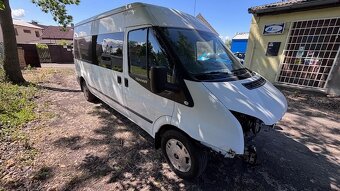 FORD Tranzit 2,2 TDCi - long - 9místní - havarovaný - předek - 3