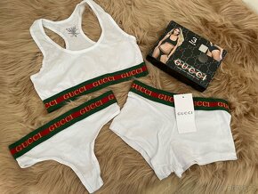 Set Guccî podprsenka + tanga + kalhotky - 3