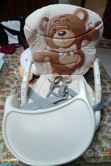 Přídavná jídelní židlička na židli - se "stolečkem" - 3