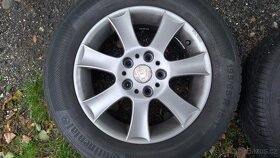 alu kola Aluett 15", 5x114,3+zimní Continental 195/55/15 - 3