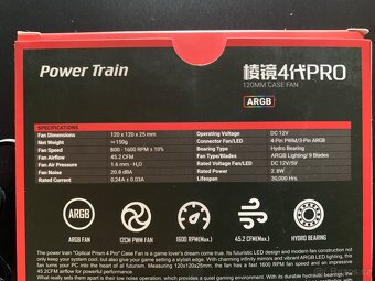 Prodám PC větráčky Power Train - 3