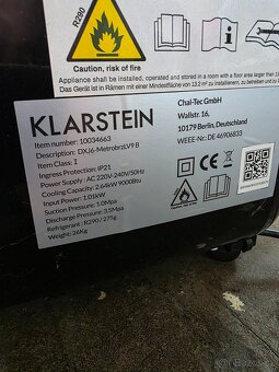 Klimatizace mobilní Klarstein 2.6kW 9000BTU - 3