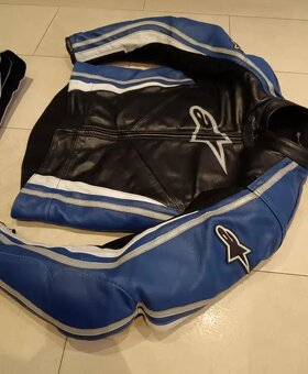 Alpinestars Octane-Pánská kožená moto kombinéza - 3