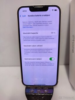 Prodám Apple iPhone 13 Mini, White 128GB - 3