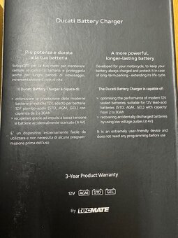 Nabíječka DUCATI Battery Charger - 3