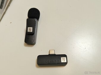 BOYA BY-V10 Bezdrátový klopový mikrofon, USB-C - 3
