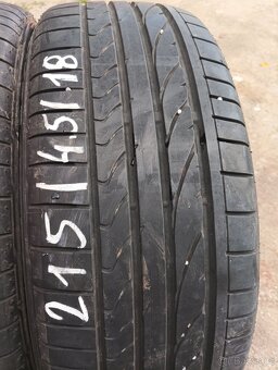 215/45-18 letní pneu Bridgestone 2x - 3