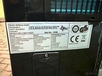 Mobilní přenosná klimatizace + potrubí pro vývod - 3