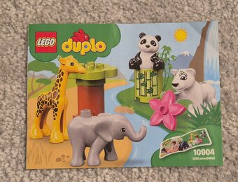 10904 LEGO DUPLO Zvířecí mláďátka 9ks - 3