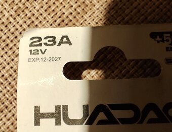 Baterie 23A - 5 ks - 3