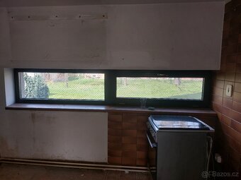 plastová okna dvojsklo oboustranný tmavý dub různé rozměry - 3