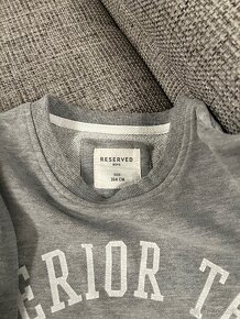 Mikiny bavlněné chlapecké vel. S, cena za 3ks - 3