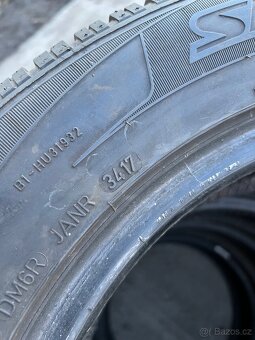 Pneu Dunlop 225/55/16 dot3417 60% m+s - 3