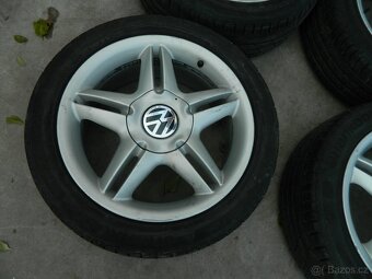 alu kola 5x100+letní pneu R17 - 3