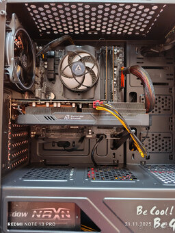 Herní PC - RYZEN 5, 16GB RAM, SSD+HDD, 5600XT, WIN11 - 3