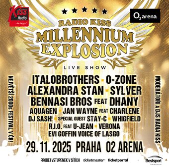 2 vstupenky na VIP AfterParty Millennium Explosion - 3