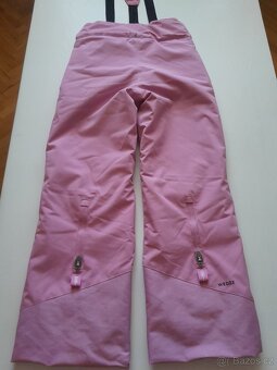 Dívčí lyžařské kalhoty rostoucí - 3