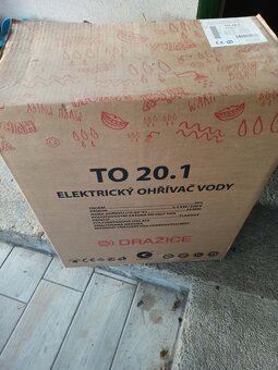 Nový nerozbalený bojler - 3