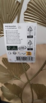 Dekorativní listy na zeď - 3