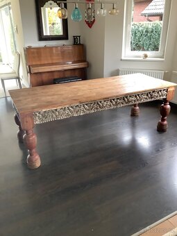 RARITA TEAKOVÝ STŮL - 3