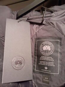 péřová bunda Canada Goose OSBORNE PARKA BLACK LABEL vel. M - 3