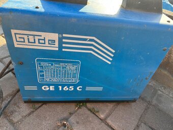 Elektrodová svářečka GE 165 C, GÜDE - 3